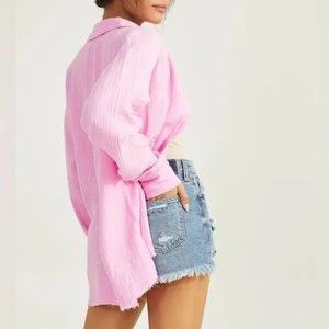 Altar’d State Cotton Gauze button down